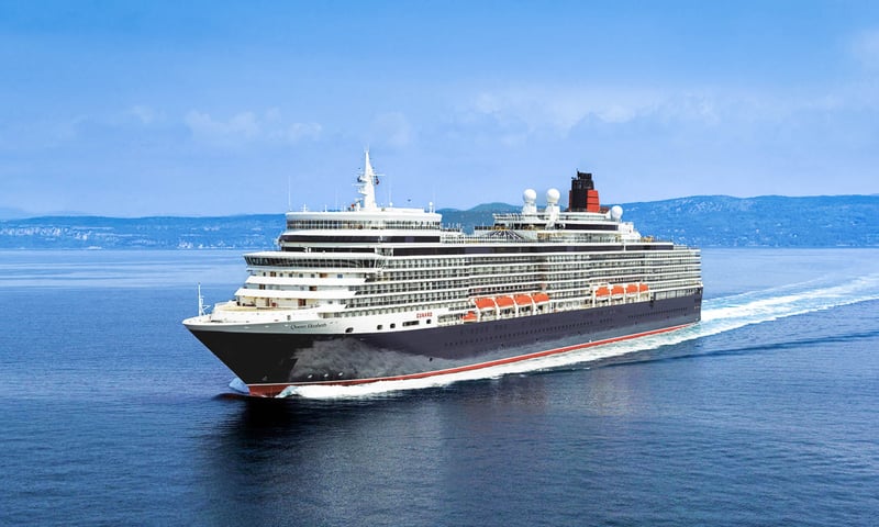 Embark on 14-night cruise of the Mediterranean on board Cunard's Queen Elizabeth.