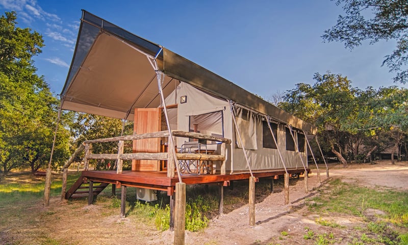 Nkambeni Safari Camp is located within Kruger Park’s boundaries.