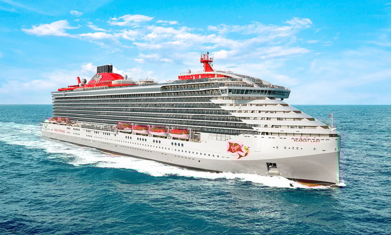 Cruise aboard the Scarlet Lady.