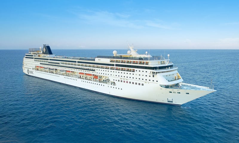 Cruise aboard the MSC Fantasia (April to October 2027).