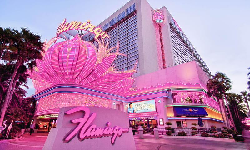 Enjoy 5 nights of hotel accommodation at Flamingo Hotel & Casino in Las Vegas, Nevada.