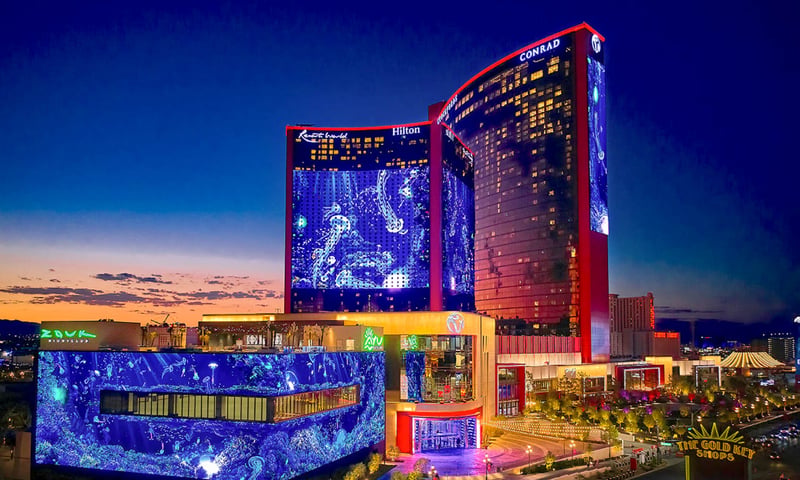 Stay at Resorts World Las Vegas.