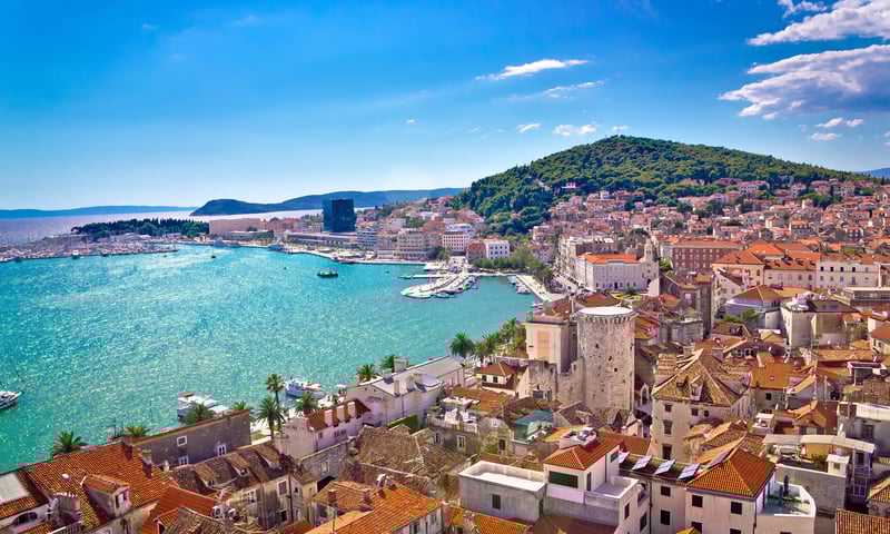 Spend a day exploring the alleys, waterfront  and historical sights of Split, Croatia.