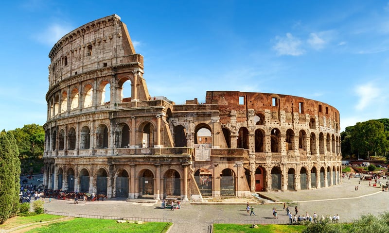 See the Colosseum on a shore excursion in Rome, Italy, charges apply.