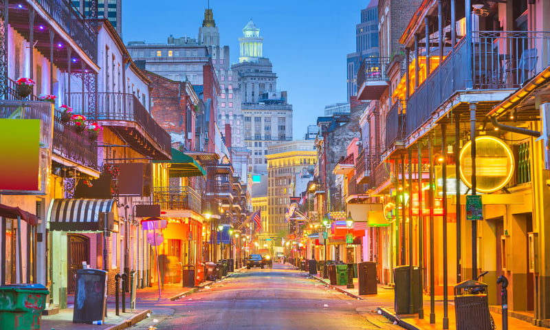 Feel the energy of New Orleans.