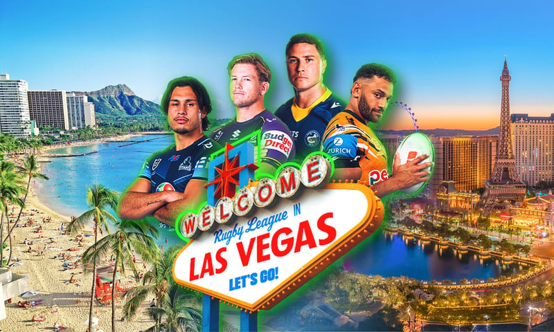 Relax in Hawaii, then take off to Las Vegas.