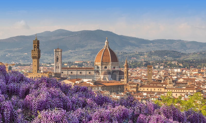 Florence is home to centuries of artistic inspiration.