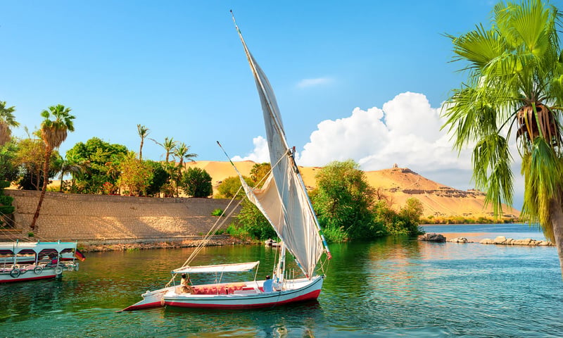 The Nile is the longest river in Africa and, historically, was considered the longest in the world.