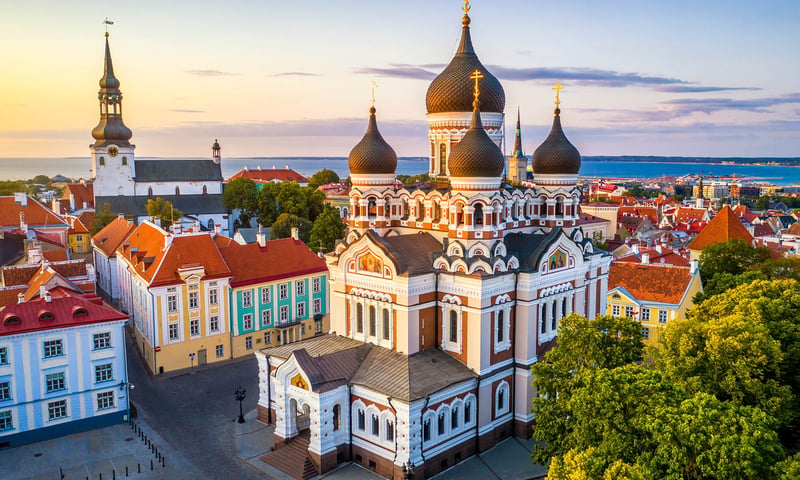 Tallinn, Estonia’s capital is the country’s cultural hub.