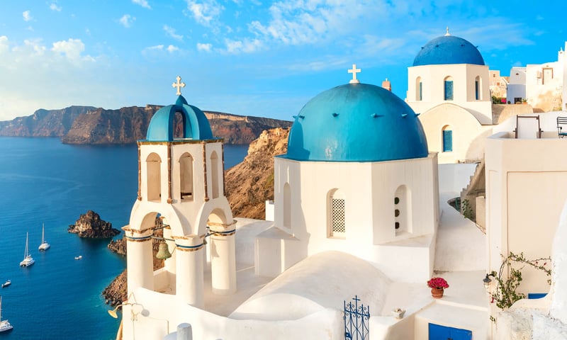Enjoy all that spectacular Santorini has to offer, particularly the breathtaking views.