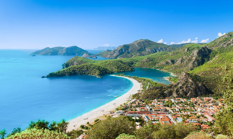 Cruise the Turkish Riviera and anchor in stunning locations like Oludeniz, the 'Blue Lagoon'.