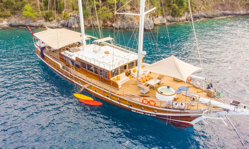 Cruise the Turkish Riviera aboard the Grand Acar.