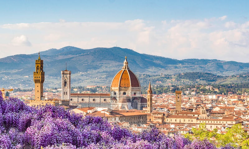 See the artistic heart of Italy, the Renaissance treasure, Florence.