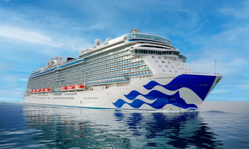 Make yourself comfortable aboard Princess Cruises' Enchanted Princess.