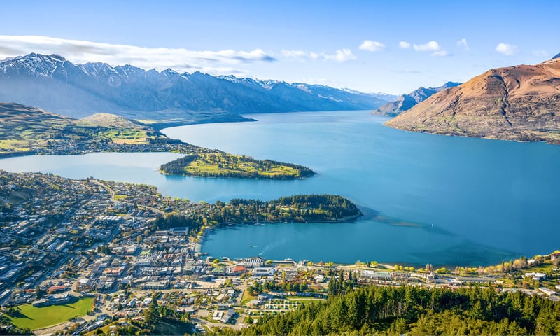 Finish your adventure in Queenstown.