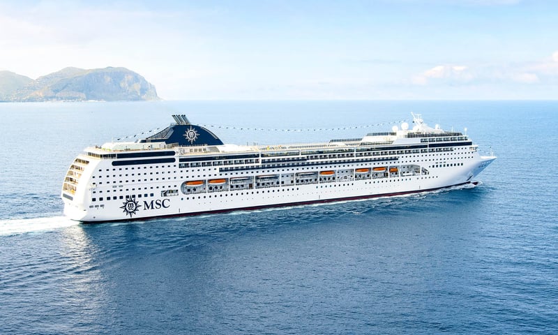 Cruise aboard the MSC Armonia.