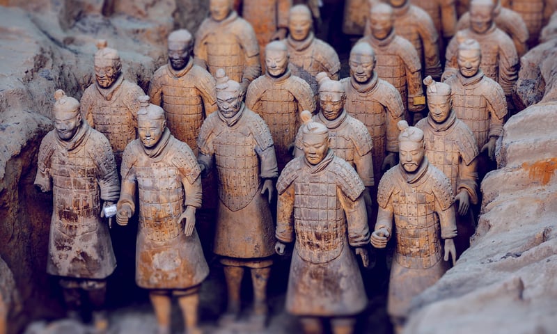Discover the popular Terracotta Warriors in Xi'an, China.