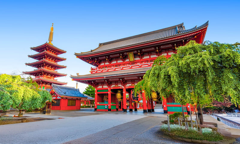Discover Japan's capital, Tokyo, with time at leisure.