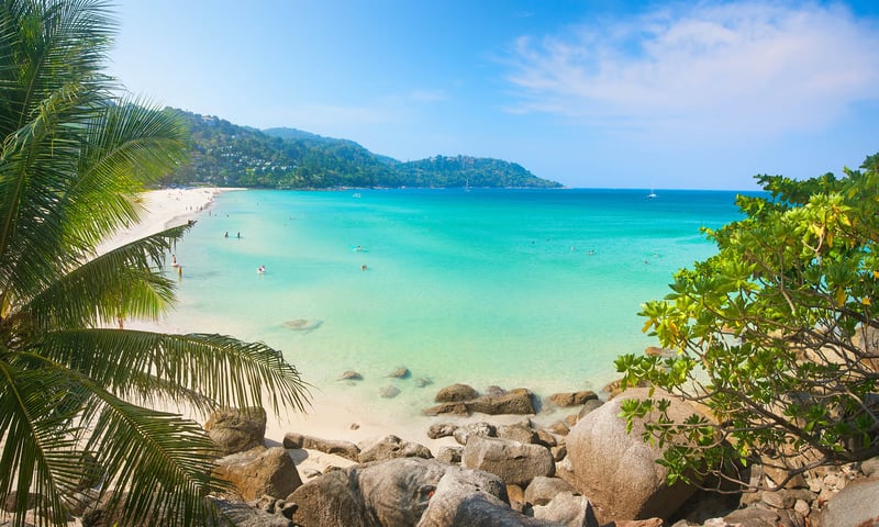 Discover Phuket's beautiful beaches at Kata Noi, Thailand.