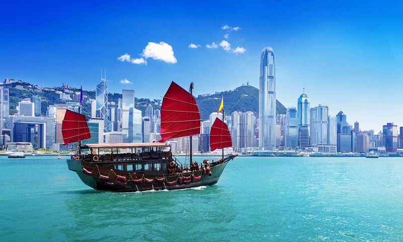 Enjoy a city-stay in Hong Kong, China, before celebrating in style aboard Holland America’s Noordam.
