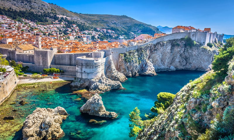 Explore the stunning scenery of Dubrovnik, Croatia.