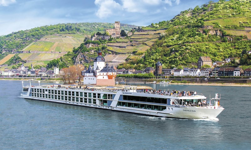 Board an Emerald Star-Ship to cruise the Rhine River.