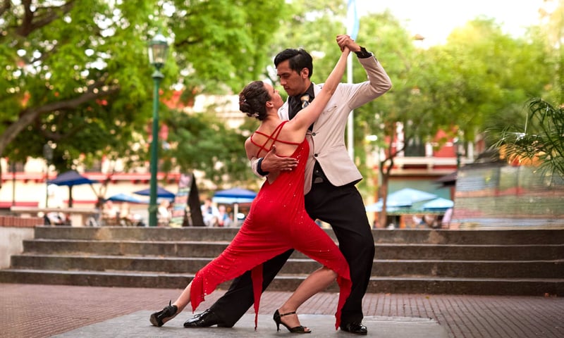 Embrace Argentina's tango spirit with a dinner and tango show in Buenos Aires.