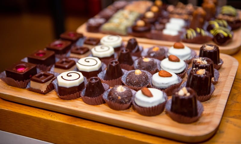 Visit a Swiss chocolatier in Lucerne, Switzerland.