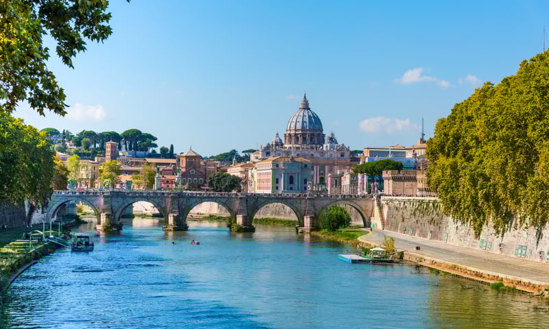 Seek out Saint Peter's Cathedral in Rome, Italy.
