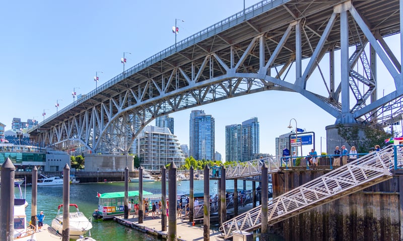 Head to Granville Island with leisure time in Vancouver, Canada.