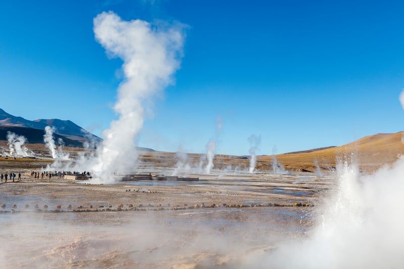 Embark on an unforgettable journey to the El Tatio geothermal field.