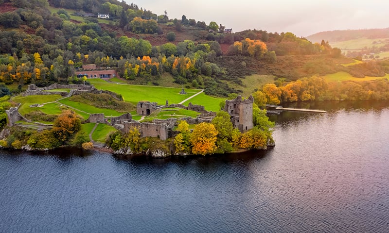 Keep an eye out for the elusive Nessie in Loch Ness, Scotland.