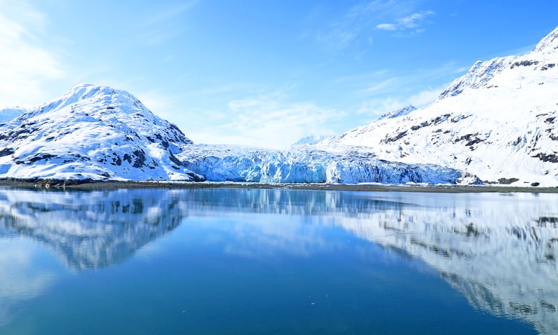 Admire magnificent glaciers on your Alaska Cruise.