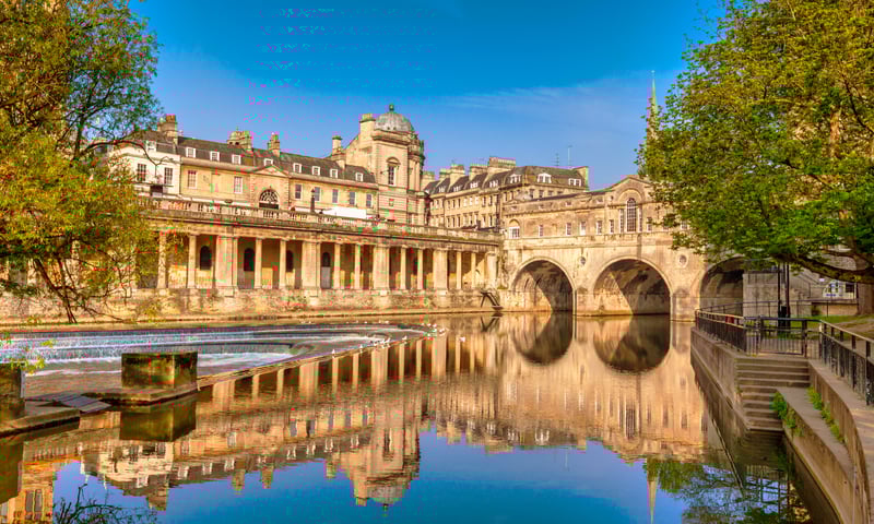 Step back in time at the romantic city of Bath, England.
