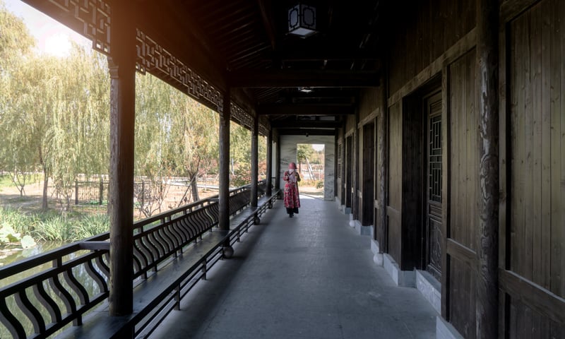 See Tangxi Ancient Town, over a 1000 years old, in Suzhou.