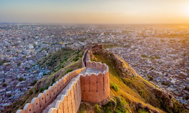 Jaipur, the capital city of Rajasthan, India, was founded in 1727.