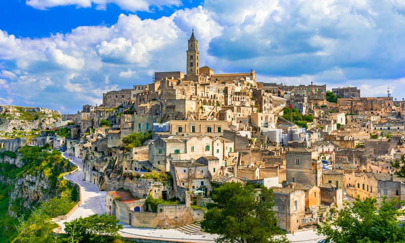 Matera is a spectacular, ancient city in the Basilicata region of southern Italy.