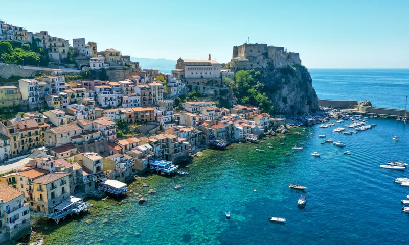 Chianalea in Scilla is one of the most beautiful fishing villages in the province of Reggio Calabria