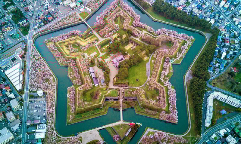 Immerse yourself in the Spring season while in Hakodate, Japan.