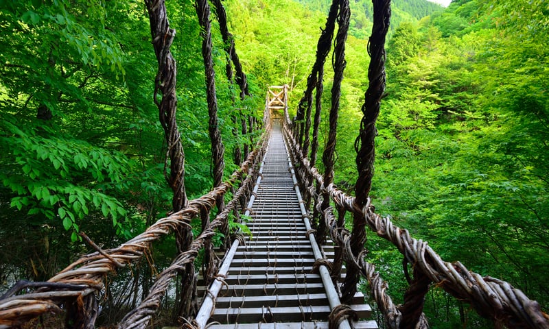 Uncover outdoor adventures in Tokushima, Japan (Itinerary 2).