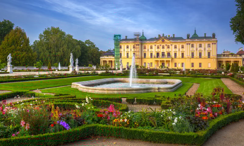 Branicki Palace in the city of Białystok, Poland (Itinerary 2).