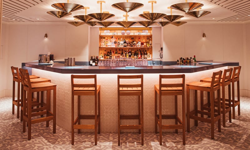 The Dock House Restaurant & Bar onboard Valiant Lady.