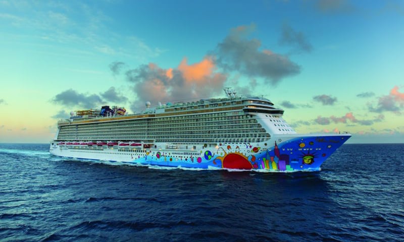 Cruise aboard the Norwegian Breakaway.