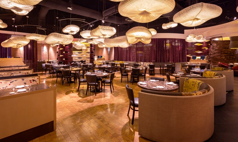 Find Japanese cuisine at Nobu restaurant at Caesars Palace.