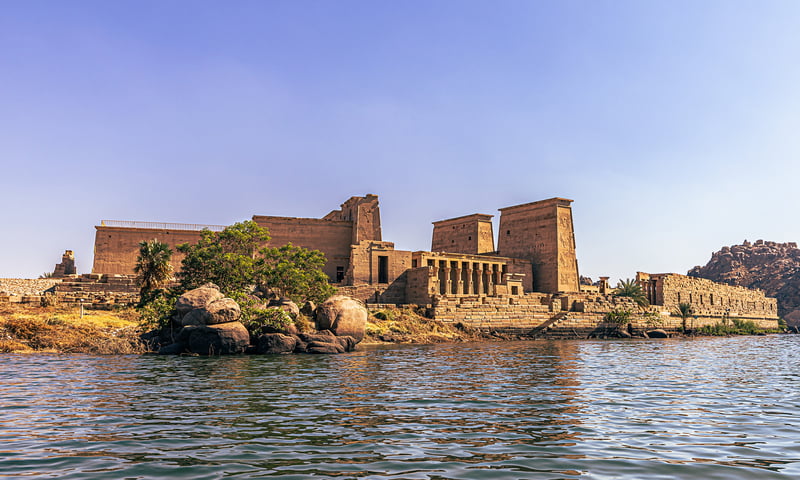 Visit the beautiful Temple of Philae, dedicated to the worship of the Egyptian Goddess Isis
