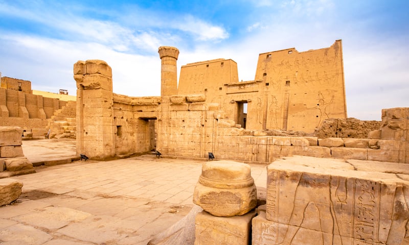 Visit the Temple of Edfu, Egypt.