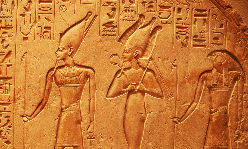 See ancient Egyptian culture all around you.