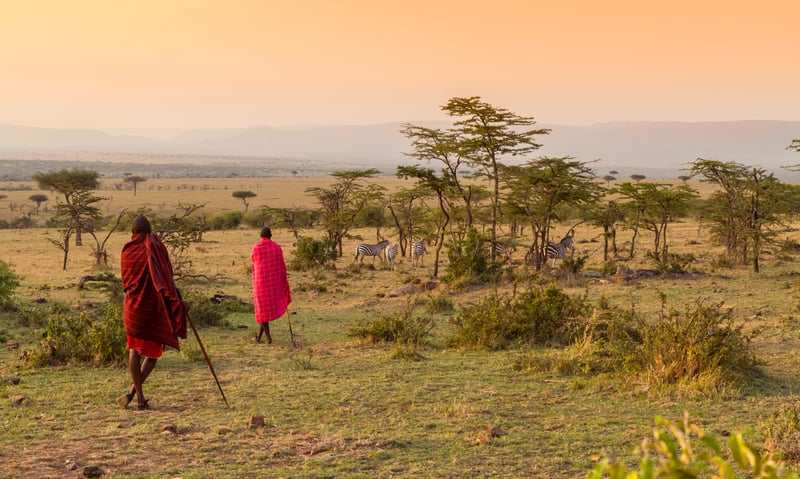 Take in the scenery throughout Masai Mara, Kenya.