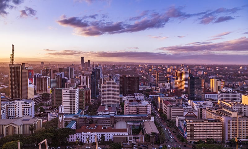 Enjoy a night at leisure in Nairobi, Kenya.