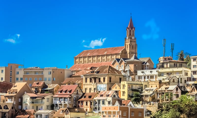 Enjoy a city tour of Antananarivo, Madagascar.